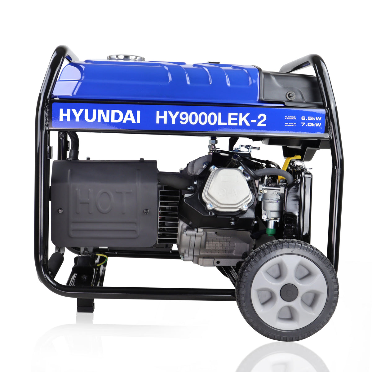 Hyundai HY9000LEk-2 Petrol Generator 7kW / 8.75kVa* Recoil & Electric Start