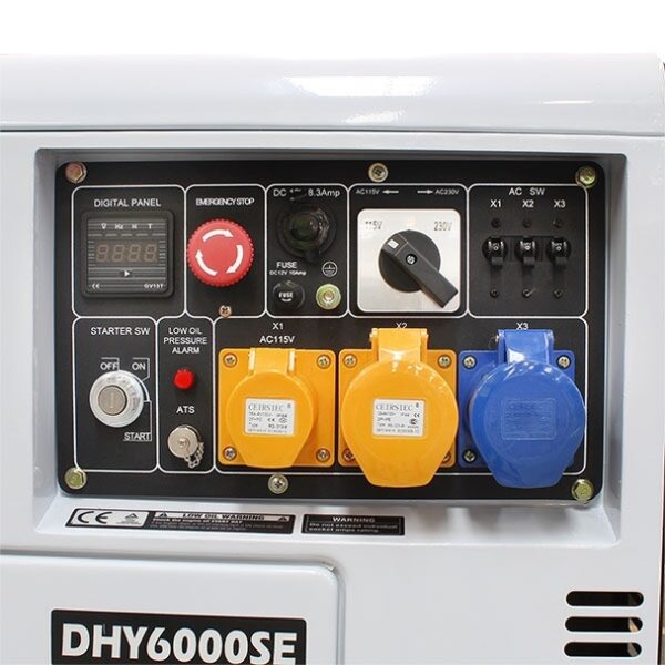Hyundai DHY6000SE Diesel Generator
