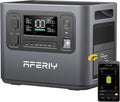 2048Wh Portable Power Station 2400W LiFePO4 Battery Solar Generator with UPS