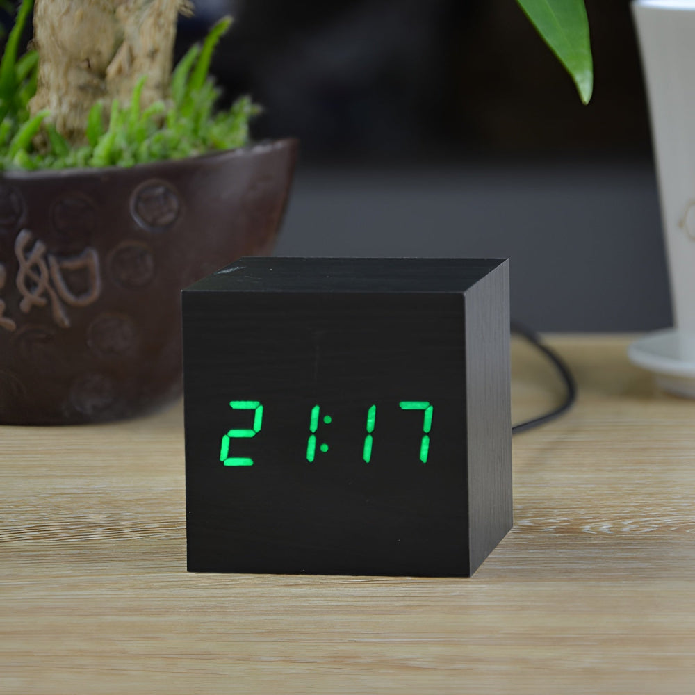 Digital Desk Clock | Compact Display Table Decor