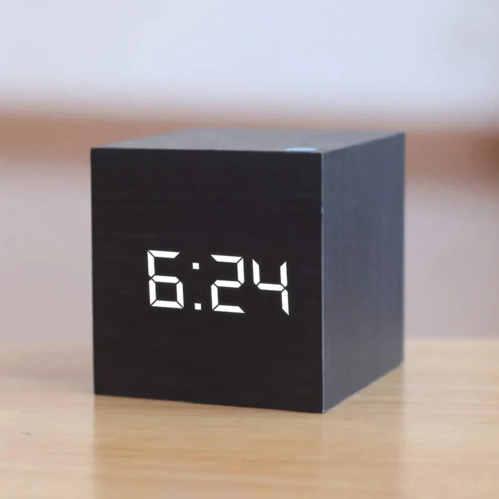 Digital Desk Clock | Compact Display Table Decor