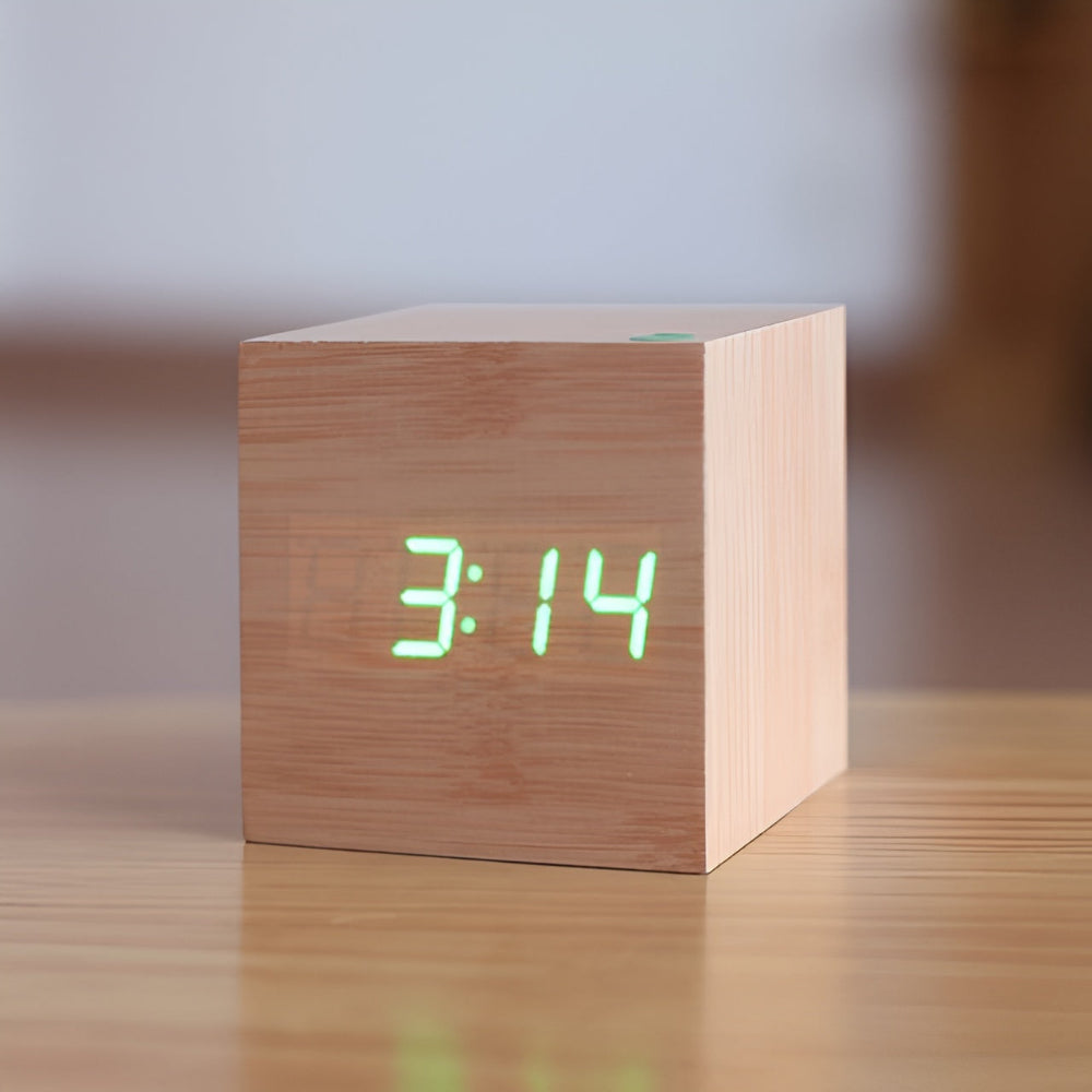 Digital Desk Clock | Compact Display Table Decor