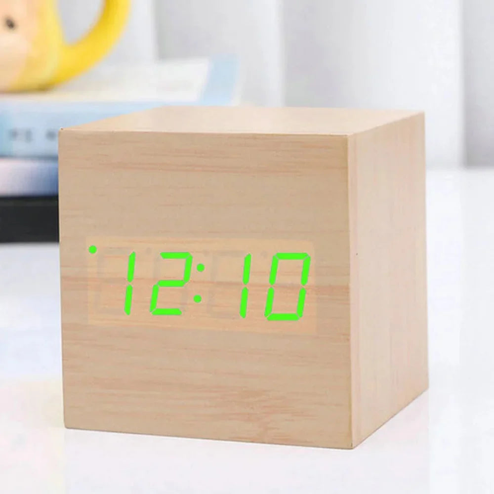 Digital Desk Clock | Compact Display Table Decor