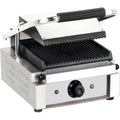 Heavy Duty Panini Contact grill Single Ribbed | Adexa EG01A