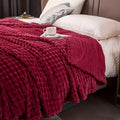 Textured Weighted Blanket | King Size Cozy Comfort