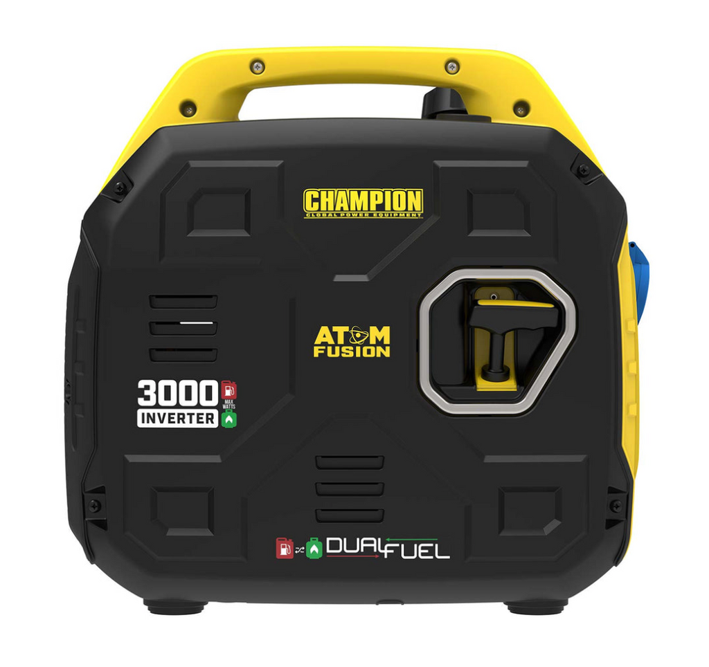 Champion 3000 Watt “Atom Fusion” Dual Fuel Inverter Generator
