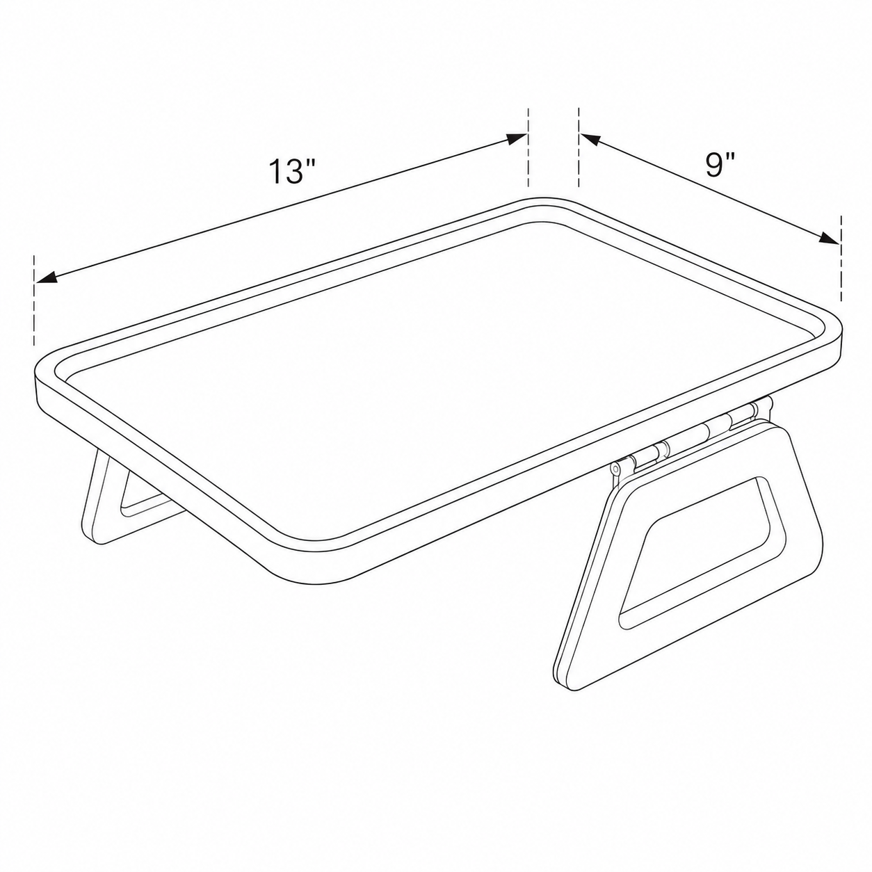 Sofa Arm Tray Table | Clip On Couch Table