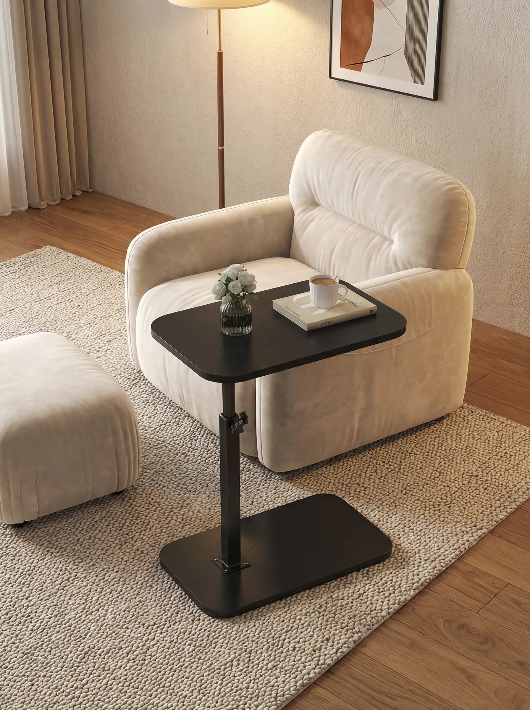Bedside Table | Adjustable Side Table For Sofa