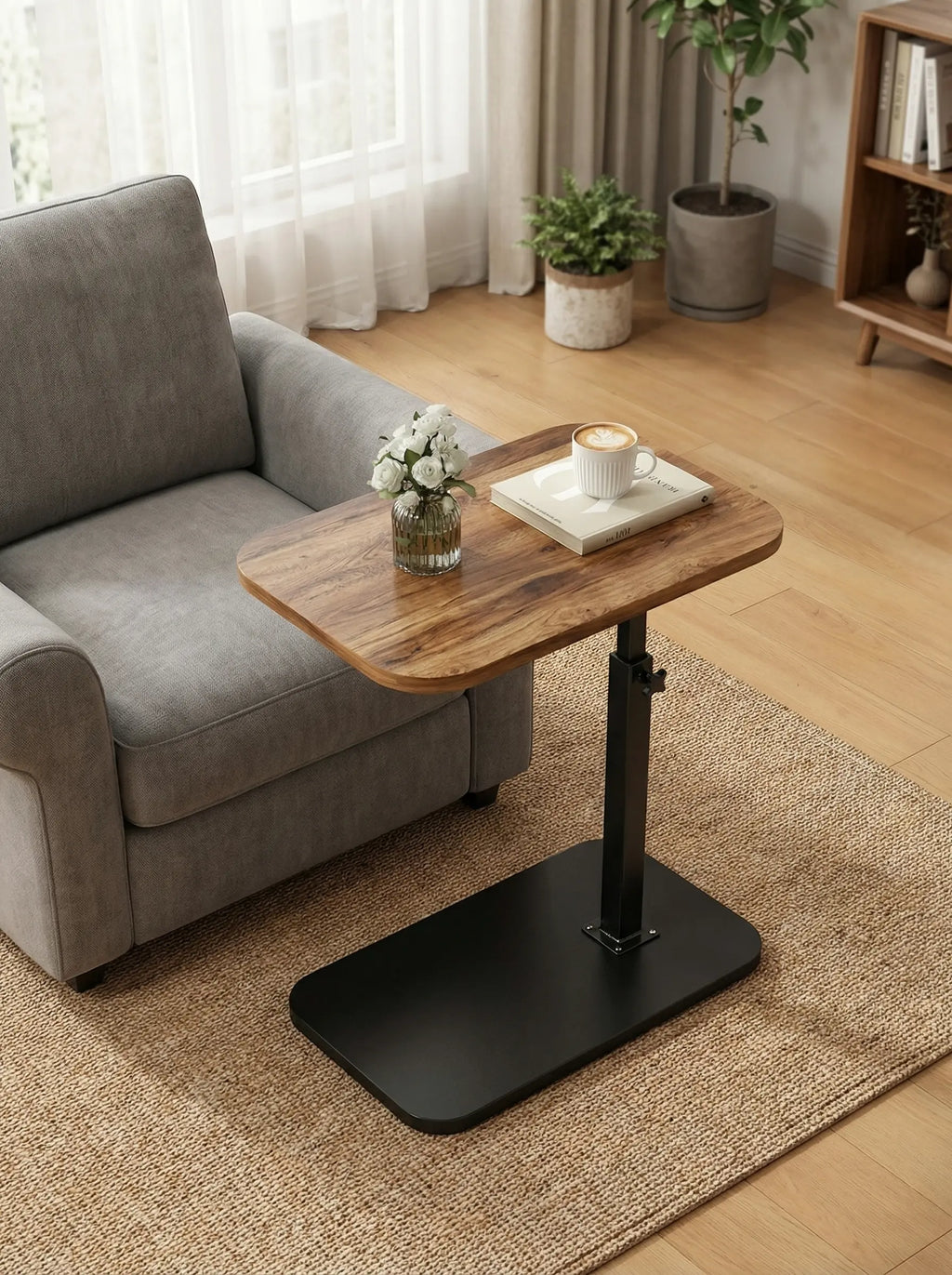 Bedside Table | Adjustable Side Table For Sofa