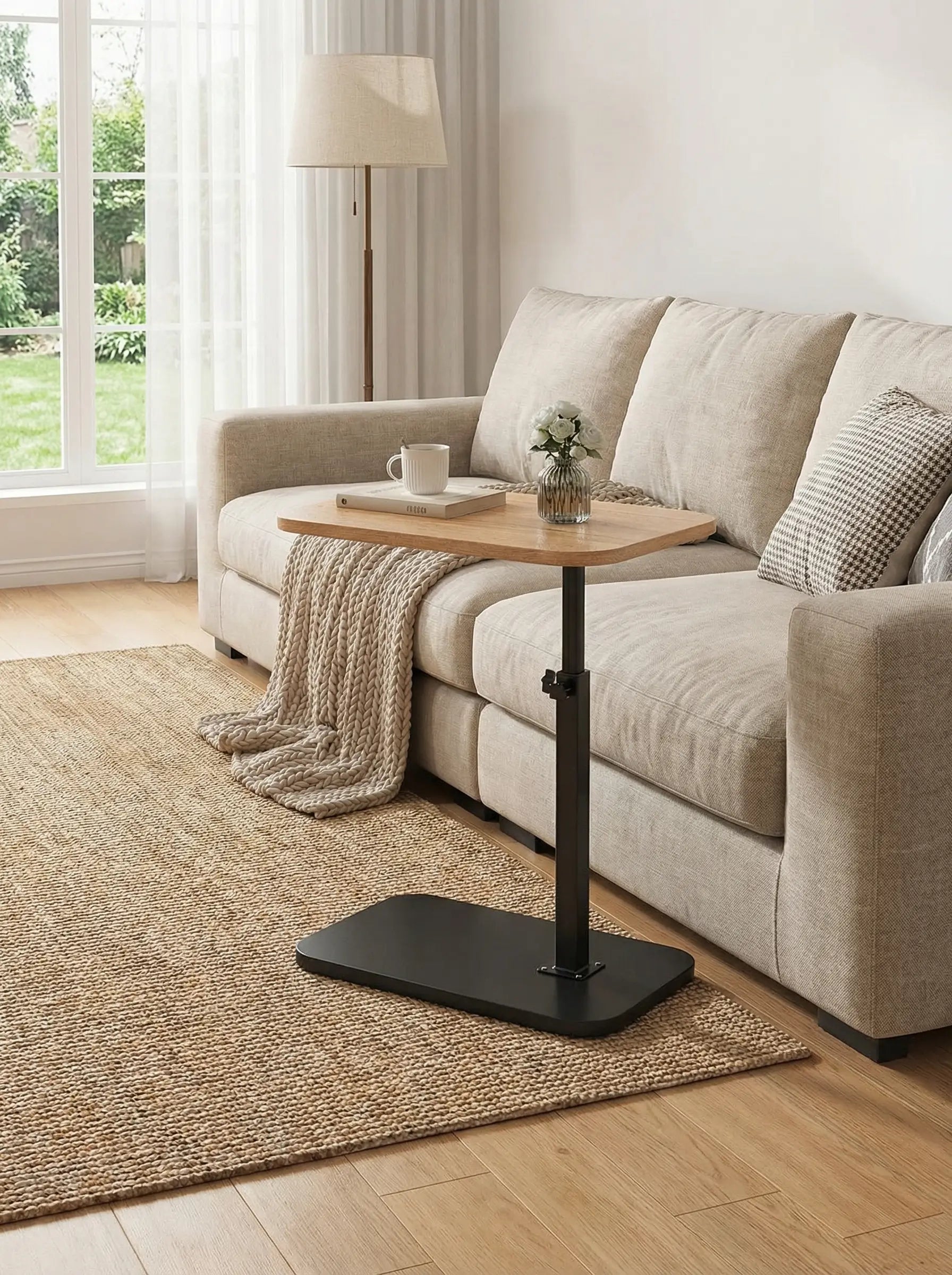 Bedside Table | Adjustable Side Table For Sofa
