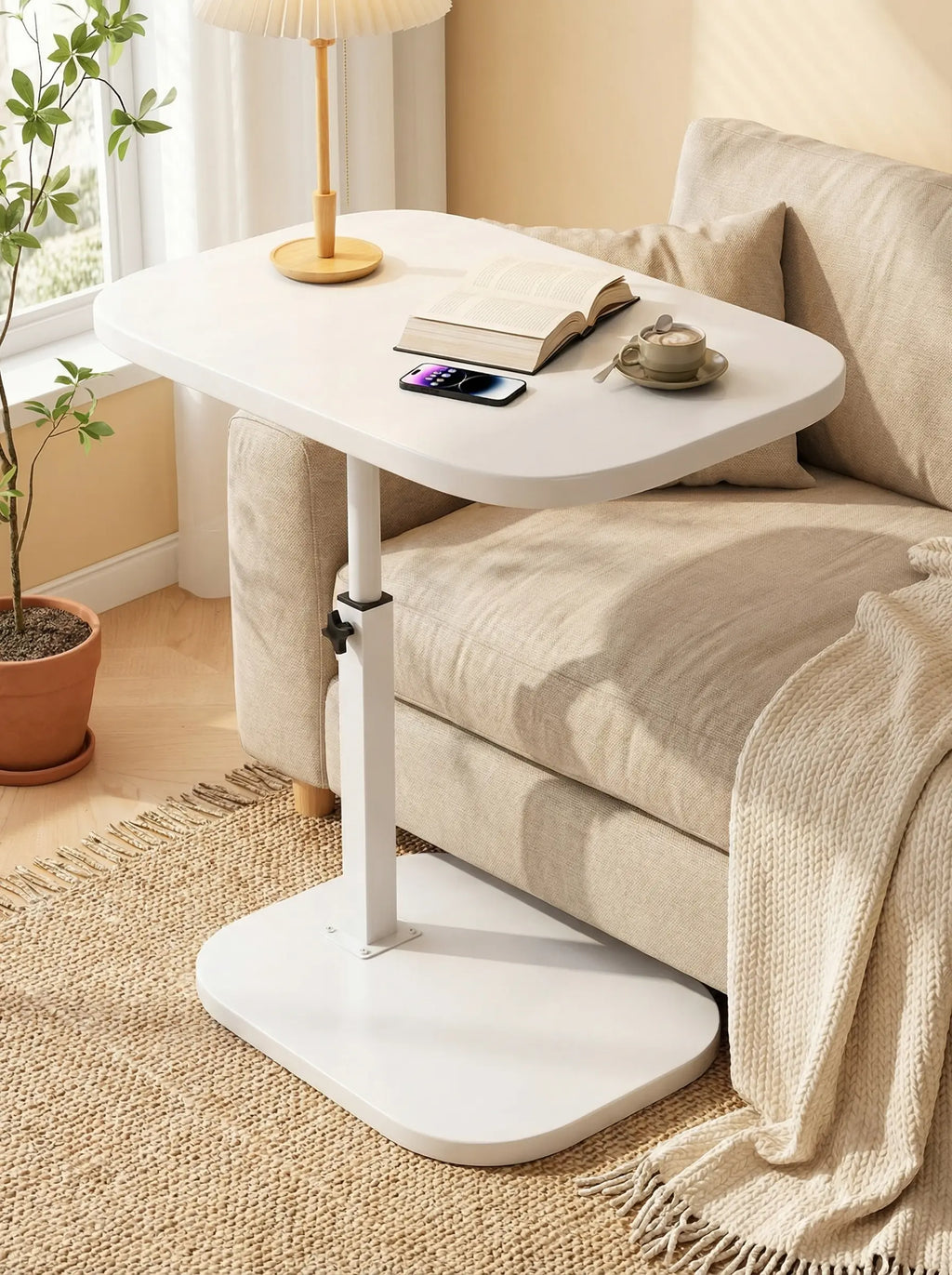 Bedside Table | Adjustable Side Table For Sofa