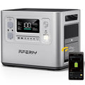 2048WH 2400W Portable Power Station – LiFePO4 Battery Solar Generator for Home Backup & Camping