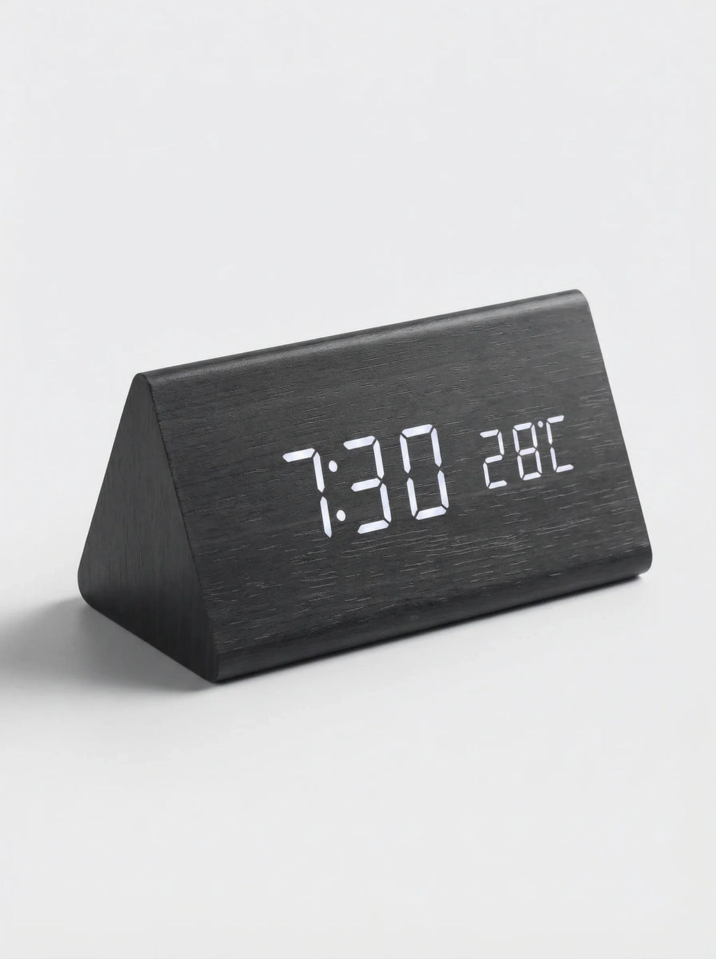 Desk Clocks | Digital Alarm Clock Wooden Style