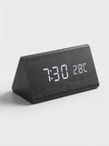 Desk Clocks | Digital Alarm Clock Wooden Style