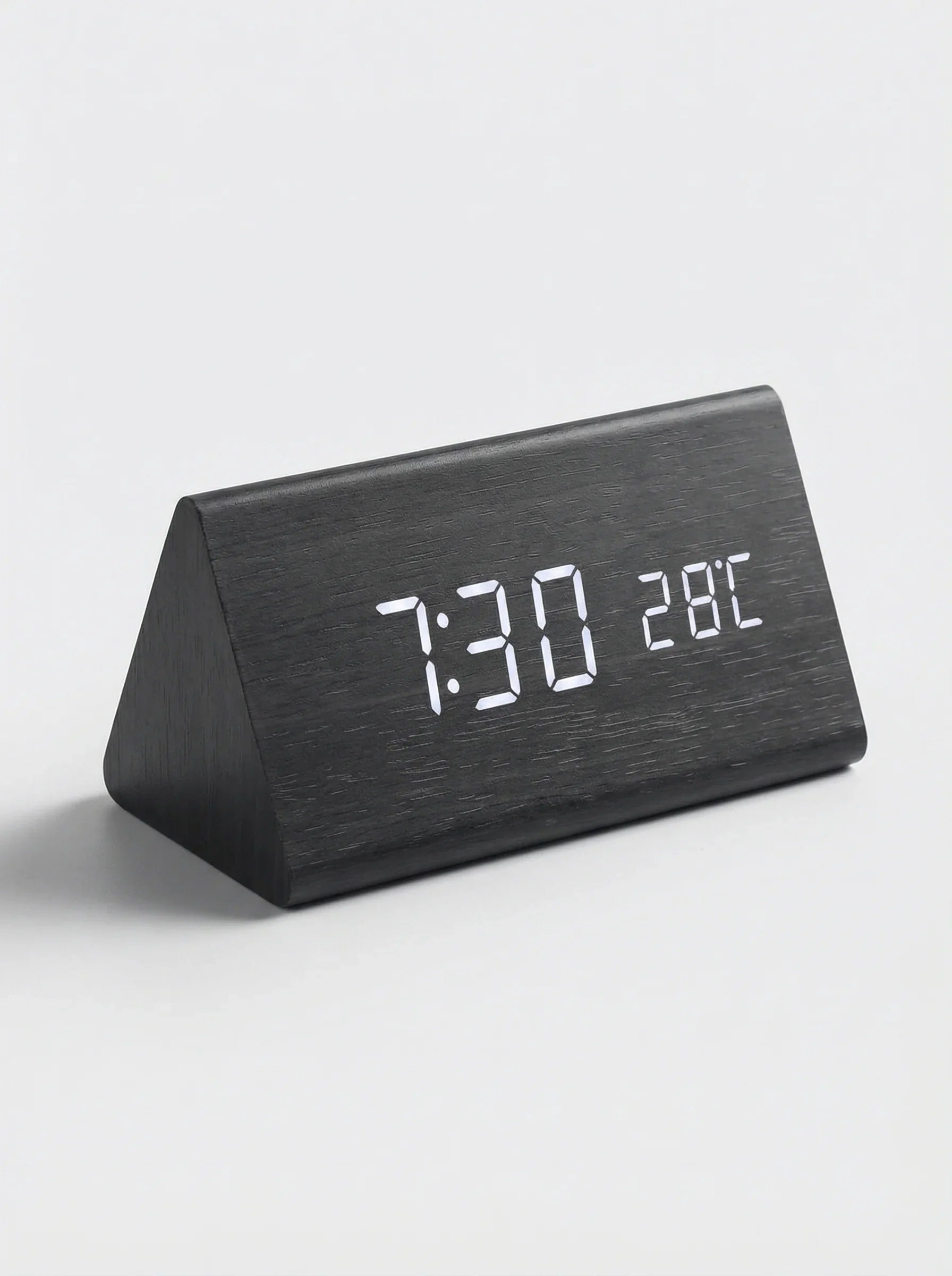 Desk Clocks | Digital Alarm Clock Wooden Style