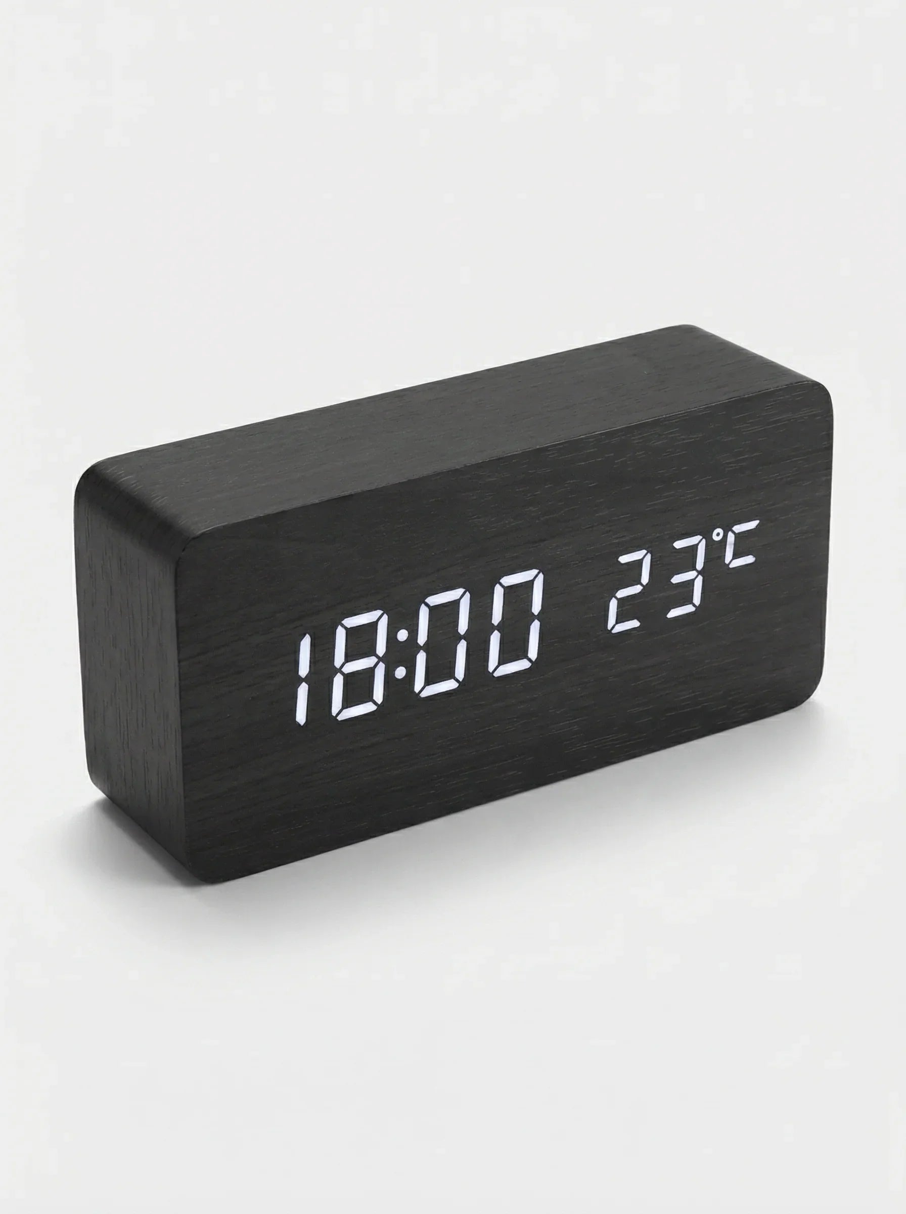 Desk Clocks | Digital Alarm Clock Wooden Style