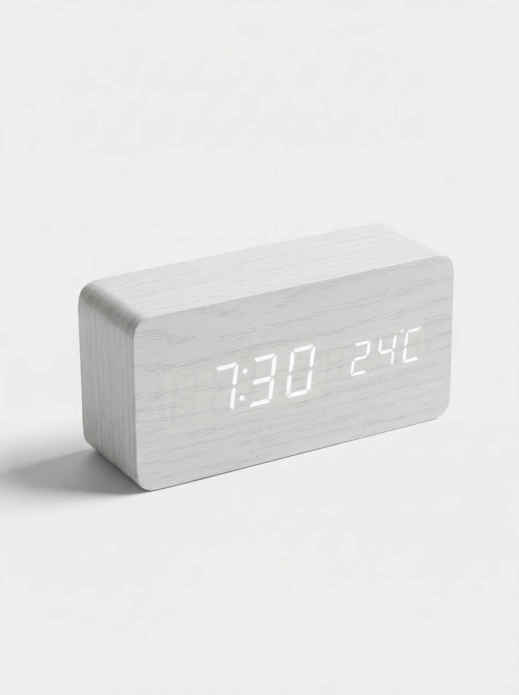 Desk Clocks | Digital Alarm Clock Wooden Style