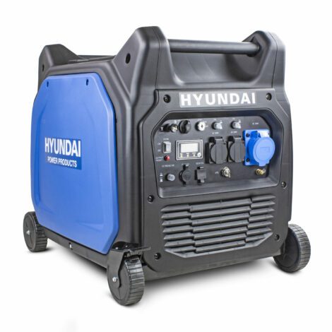 Hyundai HY6500SEi 230V Petrol 6600W/6.6kW Remote Electric Start Portable Inverter Generator