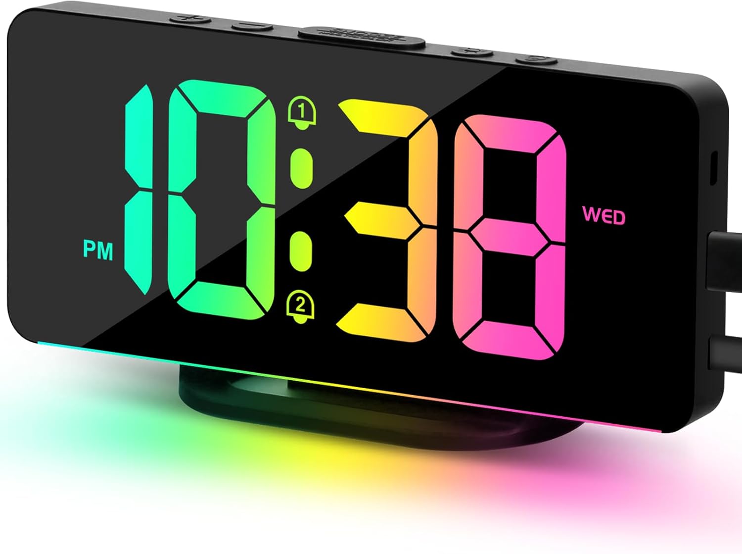 Digital Calendar Clock | Large Display Reminder Clock