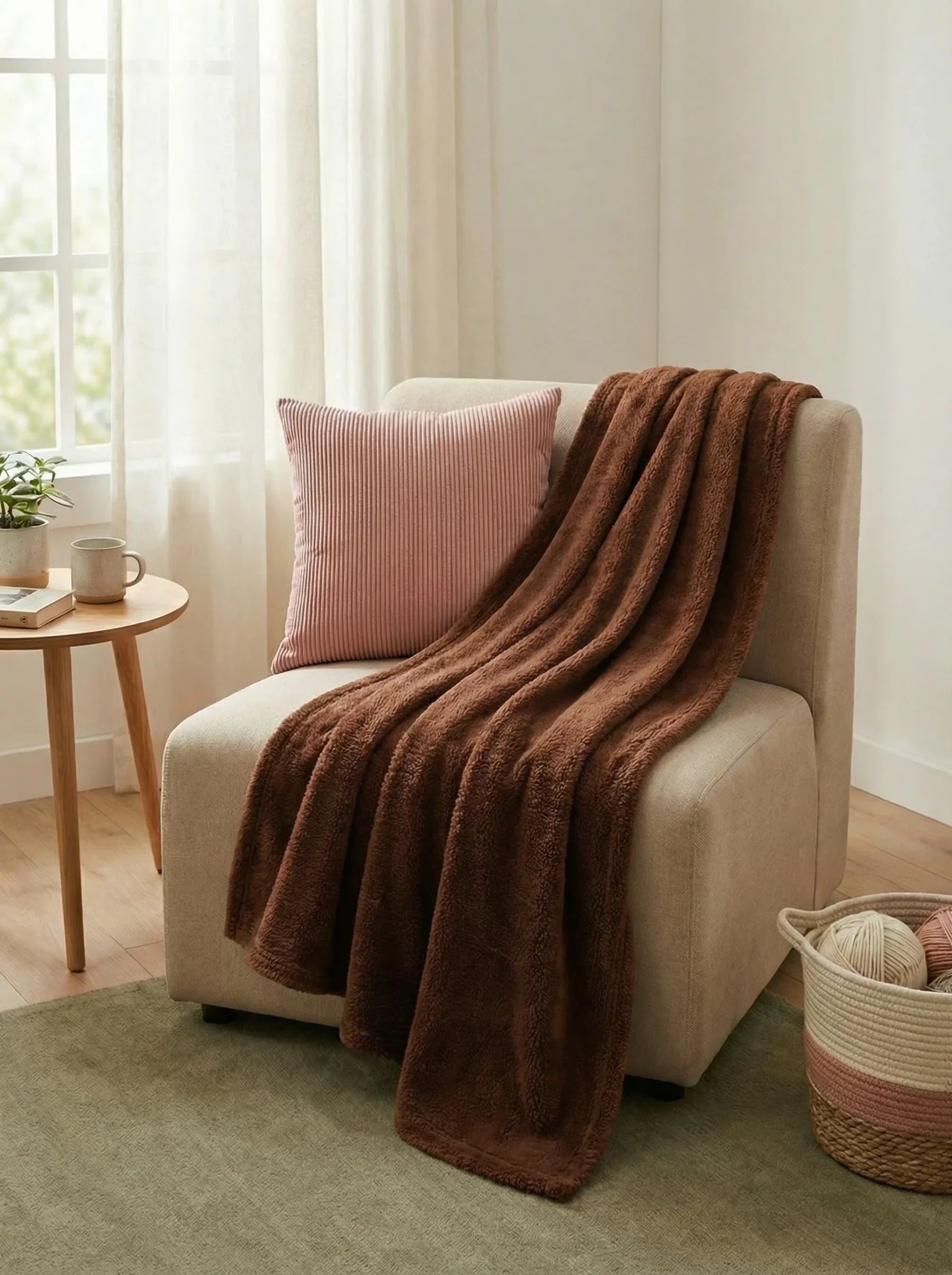 Oversized Bed Blanket | Full Coverage Cozy Comfort