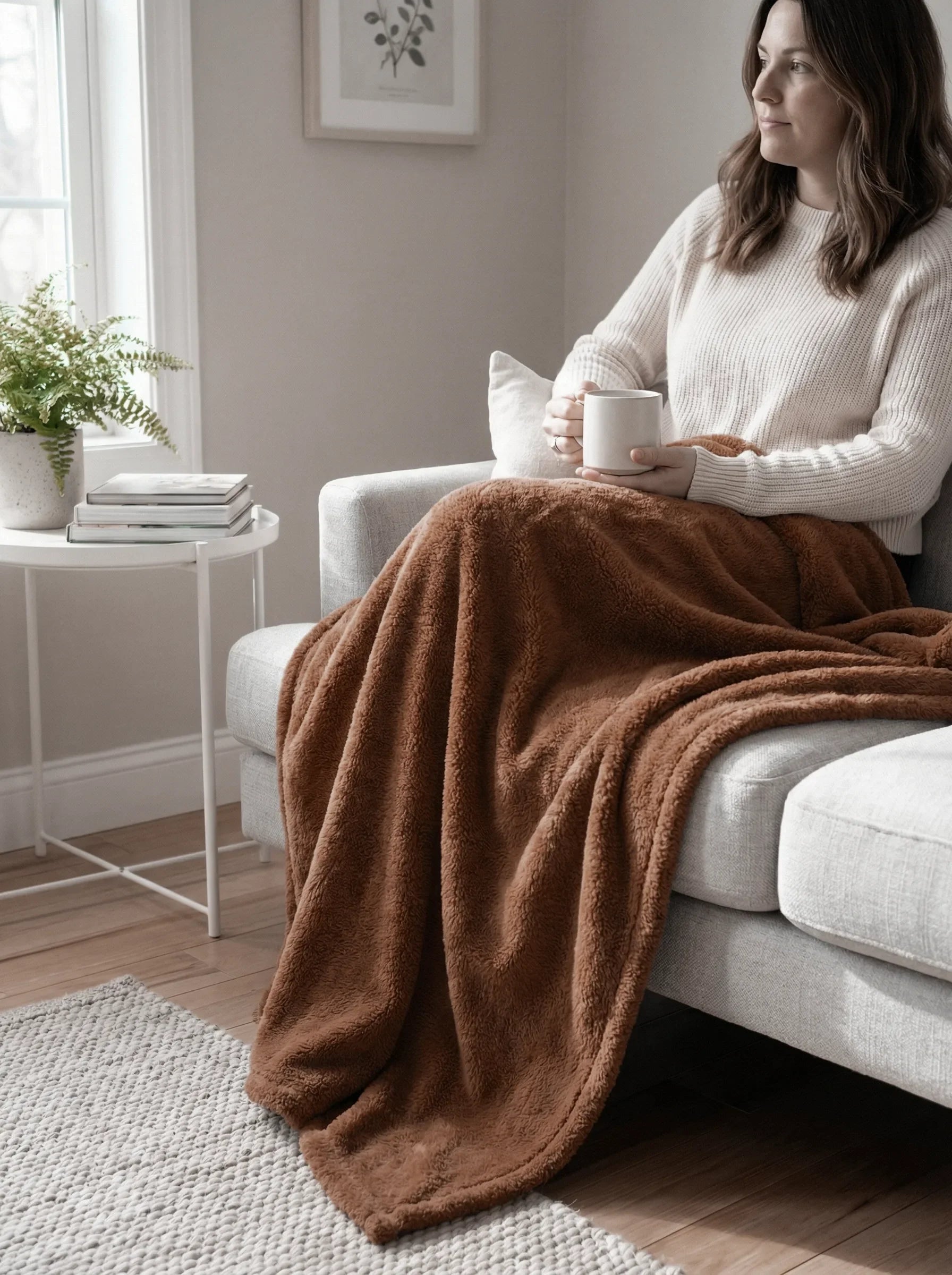 Oversized Bed Blanket | Full Coverage Cozy Comfort